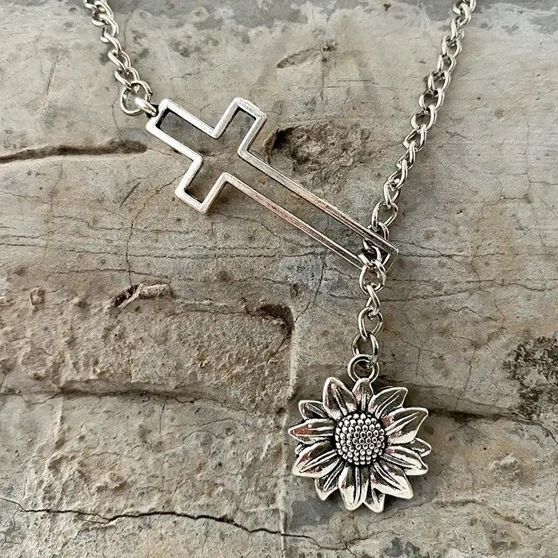 Cross Chain Necklace - M. Burks Pretty Boutique LLC.shop