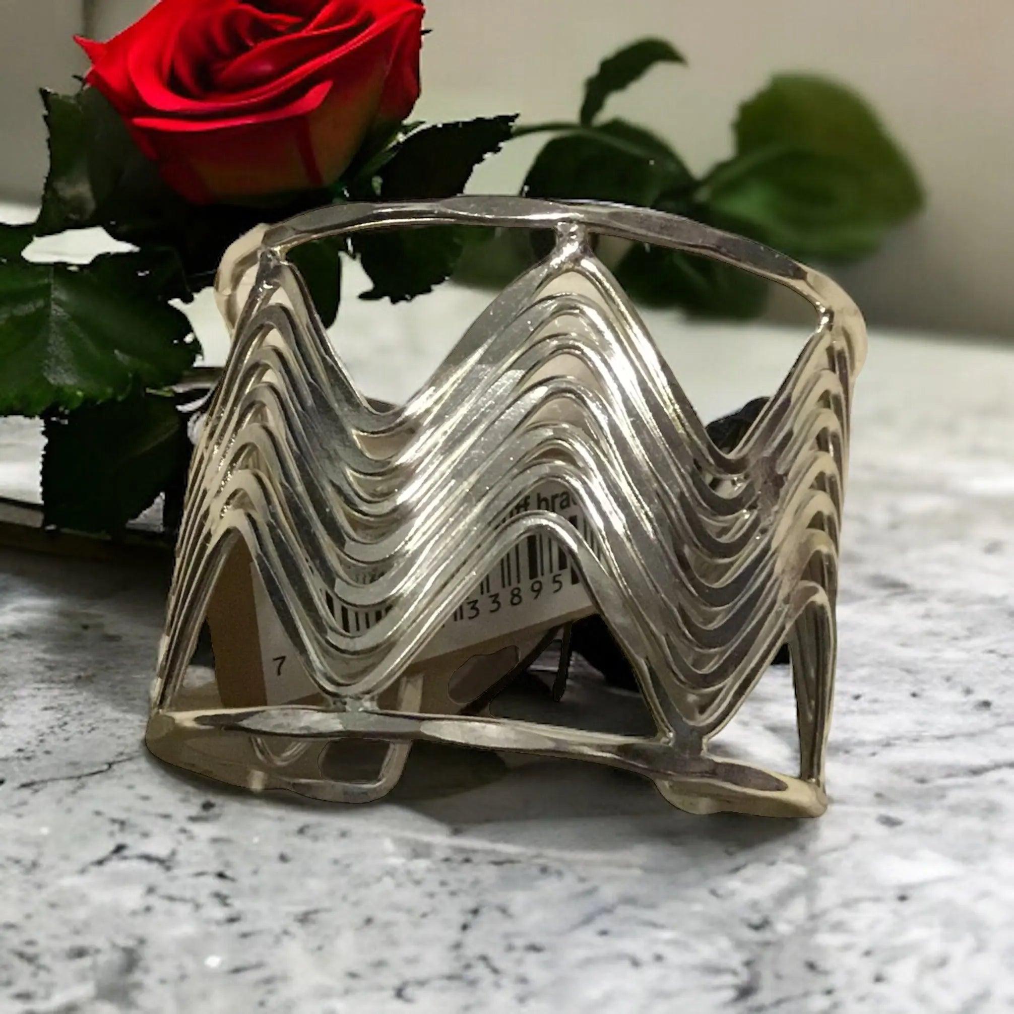 Women’s Silver Cuff Bracelet - M. Burks Pretty Boutique LLC